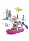 Hpn79 Mega Barbie® Malibu Rüya Teknesi™ 317 Parça +6 Yaş