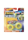 Hyj19 Hot Wheels Monster Trucks Power Smashers 1:64 Arabalar