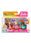 Jdg45 Hot Wheels Racerverse Barbie 3 Lü Araba Seti