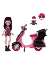 Jdr61 Monster High Vamptastic Scooter Draculaura
