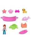 Jfv00 Polly Pocket Ananas Köpekçik Plajı Mini Oyun Seti