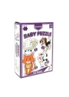 Lc7224 Laço Kids Baby Puzzle - Hayvanlar / 2+3+4+5 Parça Puzzle / +1 Yaş