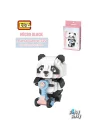 Lz8801 Panda Scooter Block Oyuncak 320 Parça