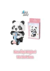 Lz8801 Panda Scooter Block Oyuncak 320 Parça