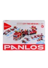 P633009 Panlos Şehir İtfaiyesi 557 Parça Blok Seti -vagon Life