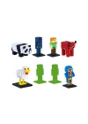 Pmı/mc22270 Minecraft 3d Toppeez 8li Deluxe Figür Seti Seri 2 Asorti