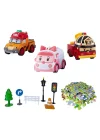 Polı Zr-913 Robocar Poli Gogo City Seri Ambar,roy,mark Oyun Seti
