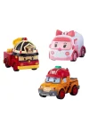 Polı Zr-913 Robocar Poli Gogo City Seri Ambar,roy,mark Oyun Seti