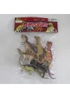 Sh-9001-vardem Poşetli 6pcs 8 İnch  Çiftlik Hayvan Ve Dinozor Set