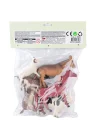 Sh-9001-vardem Poşetli 6pcs 8 İnch  Çiftlik Hayvan Ve Dinozor Set
