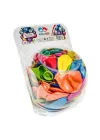 Str-117 Metalik Karışık Renk 100lü Balon