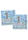 Thb5121 First Bithday Erkek, 16 Adet Peçete, 33x33cm  /bmp1310thb5121