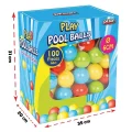 06 400 Oyun Havuz Topları Kutulu 6 Cm 100 Lü