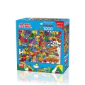 14452 Puzzle 1000 Mr Men Lisanslı 1000 Parça Yetişkin Puzzle