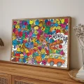 14452 Puzzle 1000 Mr Men Lisanslı 1000 Parça Yetişkin Puzzle