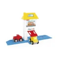 1824 Fısher Prıce Roadway Set With House - G