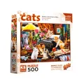 20052 Kittens İn The Writer’s Office 500 Parça Puzzle