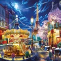 20795 Puzzle 1000 Nighet Lihgt Of Paris