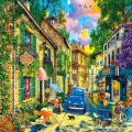 20820 Puzzle 1000 Village İn The Med