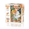 22028 Secret Garden 1500 Parça Puzzle -ks