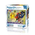 22033 Yellow Red Blue 1500 Parça Puzzle -ks Puzzle
