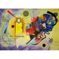 22033 Yellow Red Blue 1500 Parça Puzzle -ks Puzzle