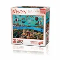 22523 Migration Routes Hagia Sophia 2000 Parça Puzzle -ks Puzzle