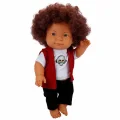 30151 Sunman, Curly Kıvırcık Saçlı Bebek 35 Cm