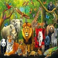 31504 Forest Anımals 100 Parça Puzzle
