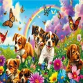 31754 Playıng Puppıes 50 Parça Puzzle