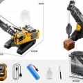 4d-e4 12 Fonksiyonlu Farklı Kontrollü Vinç