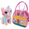 50455 Sun-fnv-cutekıns Peluş Catıcorn Posh Taşıma Çantalı