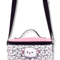 Ümit Çanta Kız Çocuk Beslenme Çantası (Thermo Isı Yalıtımlı) - Sevimli Kediler - Pembe Beyaz - 5013