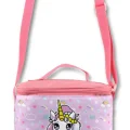 Ümit Çanta Termoslu/Isı Yalıtımlı Beslenme Çantası - 5016 - Gökkuşağı Unicorn, Turkuaz Pembe (kız )