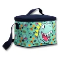 Ümit Çanta Termoslu/Isı Yalıtımlı Beslenme Çantası - 5019 - Dinazor, Yeşil Lacivert (Erkek Çocuk)