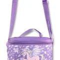Ümit Çanta Kız Çocuk Beslenme Çantası (Thermo Isı Yalıtımlı) - Unicorn Pegasus - Lila - 5028