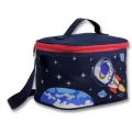 Ümit Çanta 5043 Isı Yalıtımlı erkek (Astronot Baskılı, Lacivert Kırmızı Renkli) Beslenme Çantası