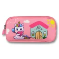 Ümit Çanta 5053 (Unicorn Desenli - Pembe Yeşil Renkli) Kız Çocuk Kalem Çantası