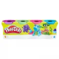 Play-Doh 4 Lü Çocuk Oyun Hamuru