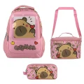 (Kız Çocuk - Pembe) İlkokul Üçlü Çanta Seti - SETCPB5212A