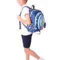 Kids Üç Gözlü (Erkek Çocuk) Okul Sırt Çantası (Roket Detaylı) - L5260