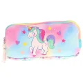 Kids Çok Renkli, Unicorn, Kız Çocuk Üç Gözlü Okul Kalem Çantası - L8243