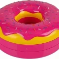 2596 Donut Şekilli 2 Katlı Makyaj Güzellik Seti -sunman