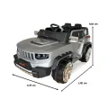 94-557 Fenomen Kumandalı Akülü Araba 4x4 12 Volt Gri -akar