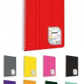 Çınar Defter Spiralli (Telli) Pp Kapak 2 Ortalı 96 Yaprak Kareli A5 Küçük