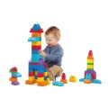 Cyp67 Mega Bloks® 60 Parçalı Blok Torbaları 2 Asorti - Mavi - Pembe +1 Yaş
