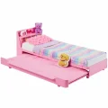 Hmm64 My First Barbie - İlk Barbie Bebeğim - Barbienin Yatağı Oyun Seti