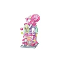 Kp28012 Keeppley City Corner - Sky Candy Shop - Şekerci Dükkanı 358 Parça Yapım Seti