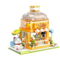 Kp28017 Keeppley Lovely Street - Bsh Kitten Juice Bar 315 Parça Yapım Seti