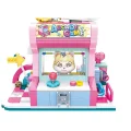 Kp28019 Keeppley Lovely Street - Orange Cat Game Room 384 Parça Yapım Seti